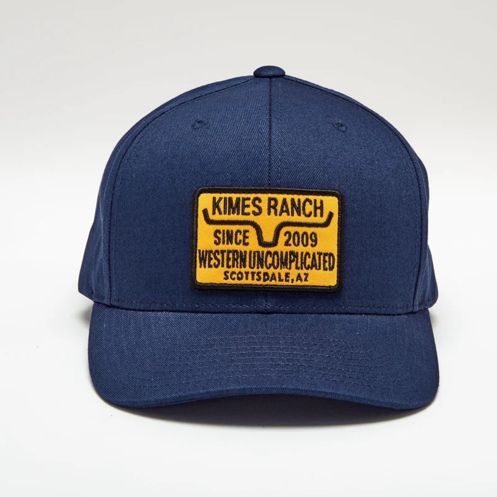 NWT Mens Kimes Ranch Navy Blue Cap
